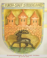 Stolberger Wappen, geschnitzt